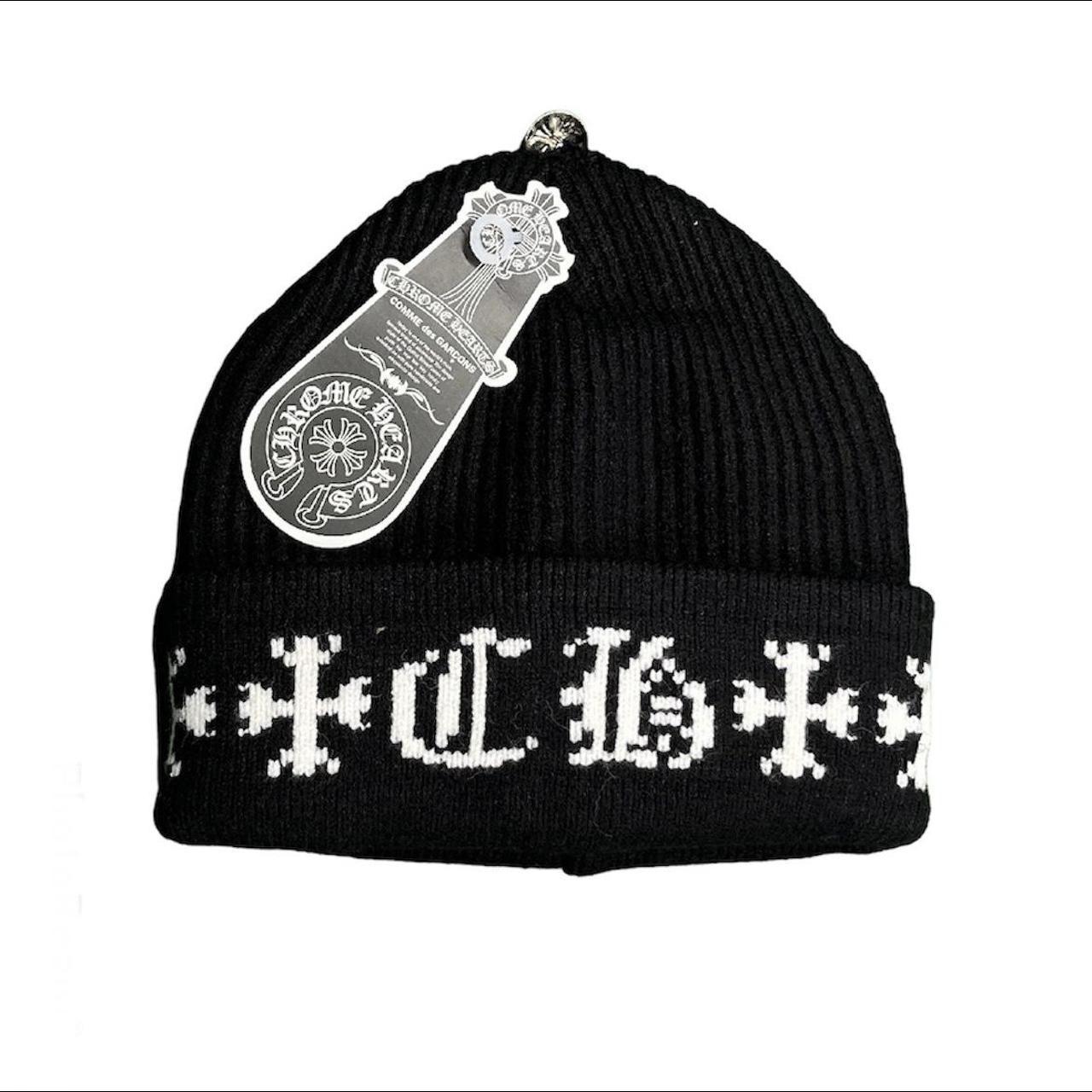 Chrome Hearts Men's Cream Hat Depop