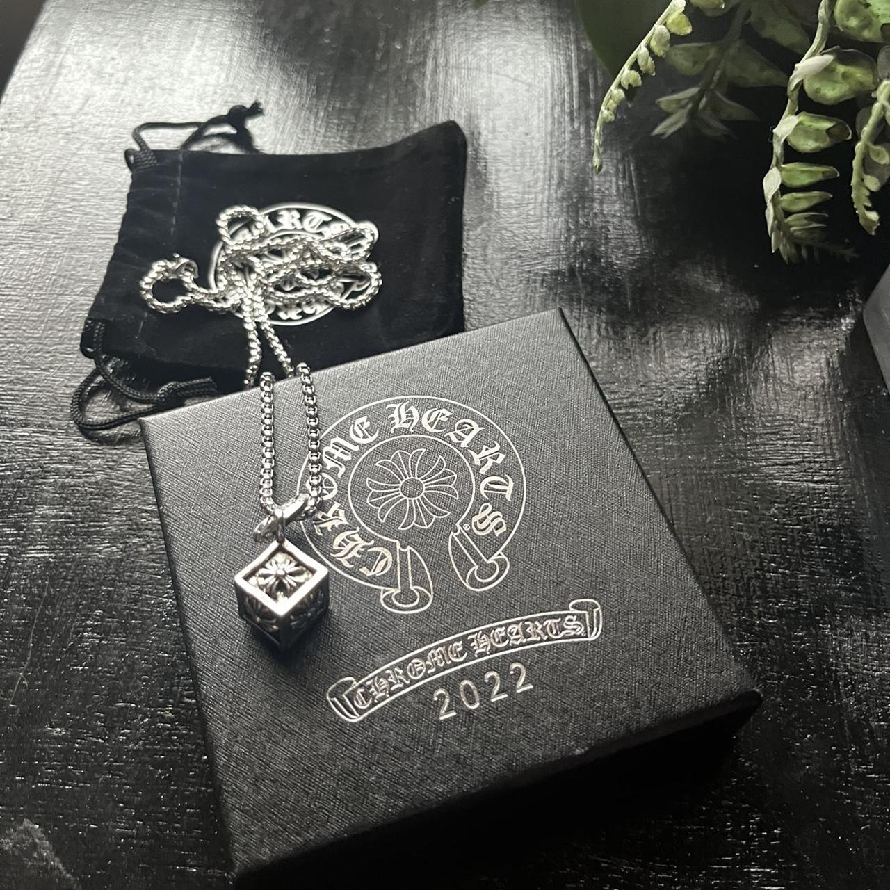 Chrome Hearts Men's Silver Jewellery Depop