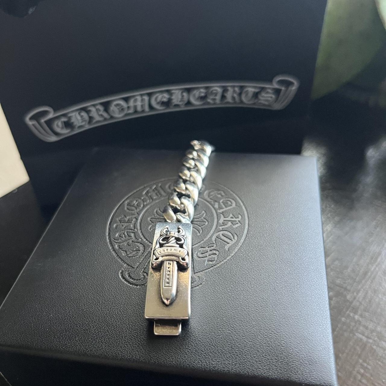 Chrome Hearts Men's Silver Jewellery Depop