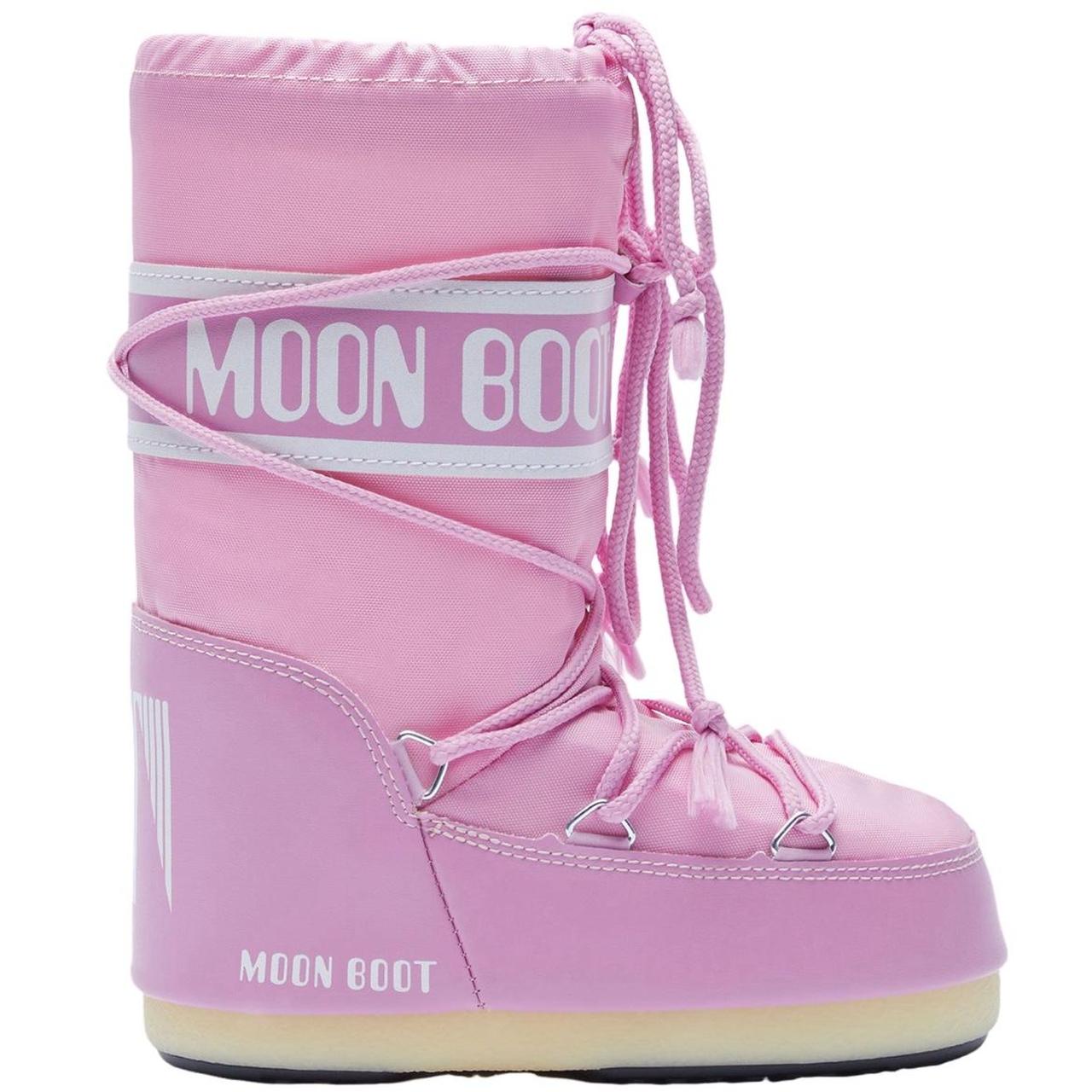 Pink Moon Boots Labeled U.S. womens size 7/8. In... - Depop