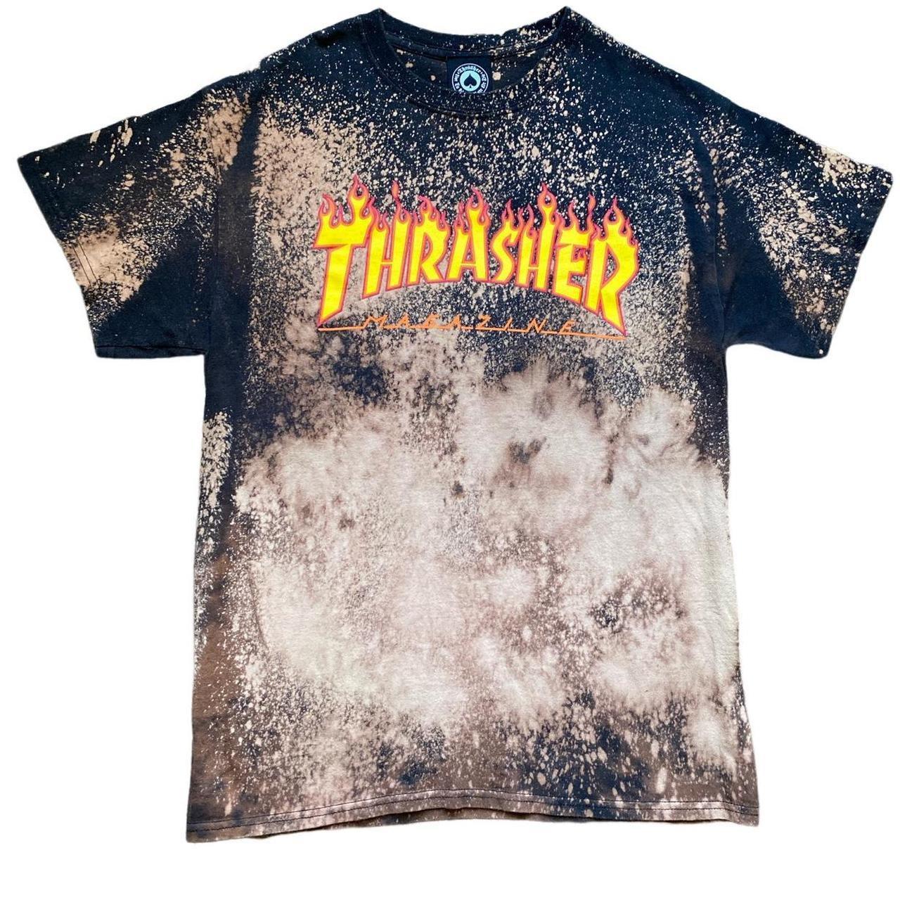 Bleached thrasher shirt hotsell