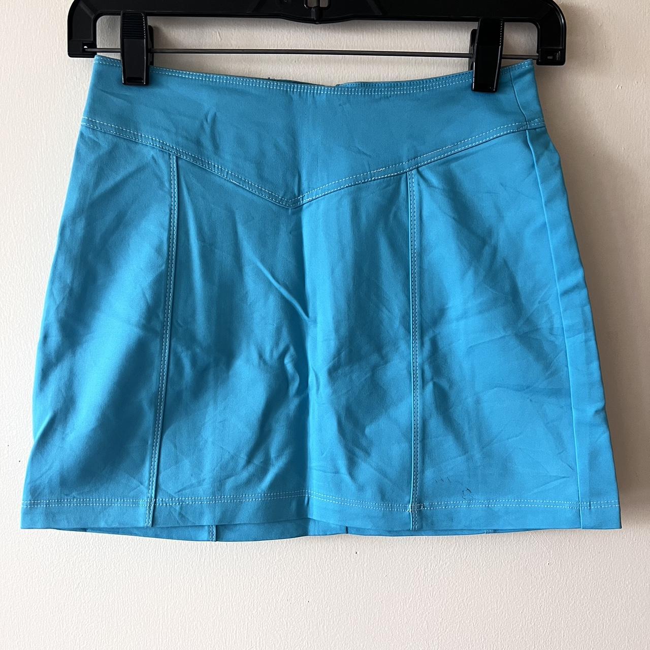 Forever 21 Women's Blue Skirt | Depop