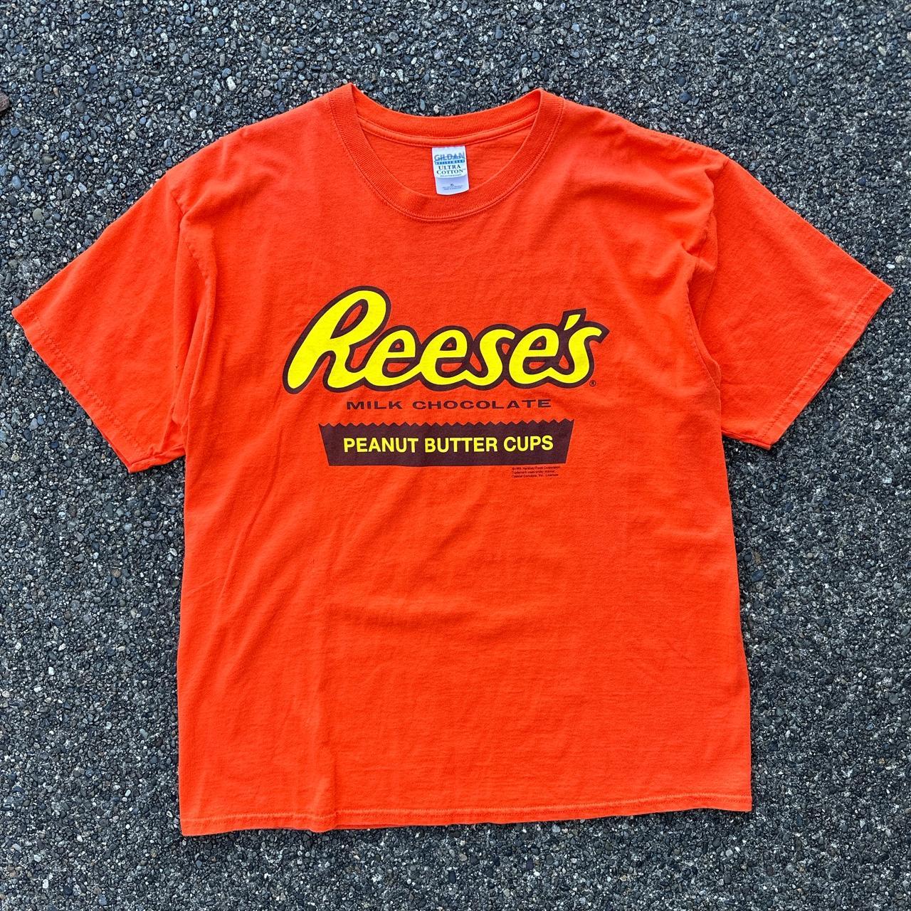 Vtg ‘99 Reese’s Peanut Butter Cups tee Sz XL... - Depop