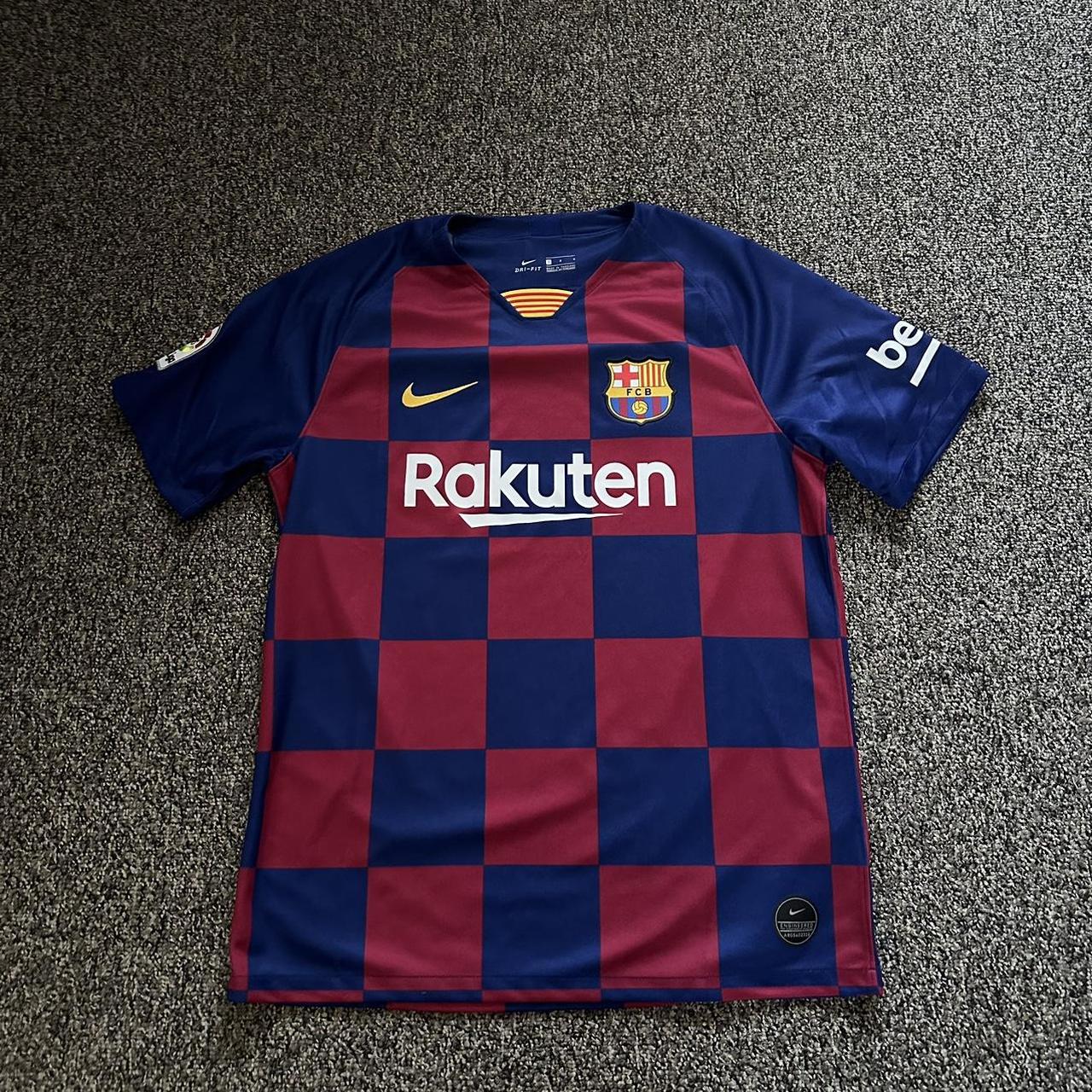 FC Barcelona soccer jersey Size L Nike tag - Depop