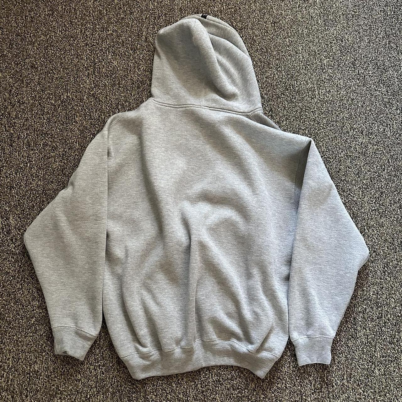 Blank hoodie Fits like Russell Size XL Baggy fit... - Depop