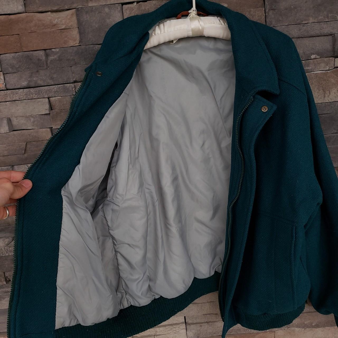 Vintage 90s Pendleton Lobo large green bomber... Depop