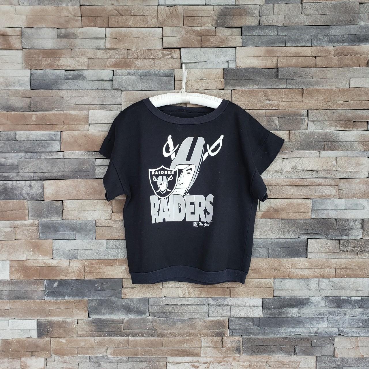 Vintage 90s Oakland Raiders graphic tshirt Mens - Depop