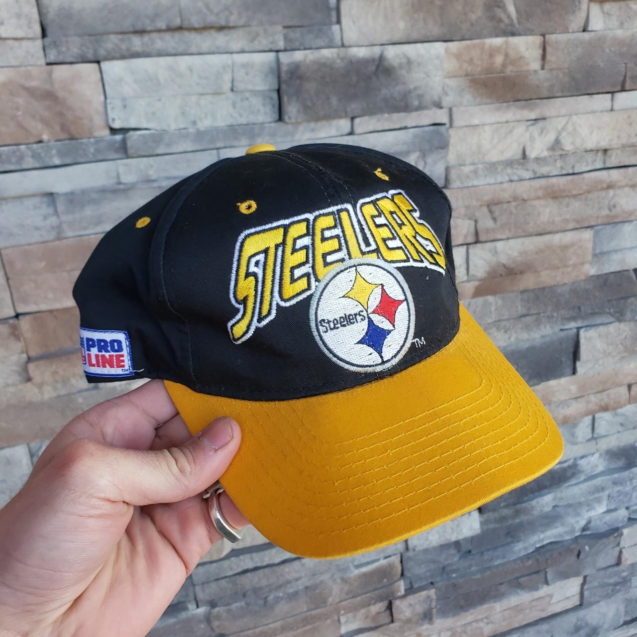 Vintage Pittsburgh Steelers Logo Athletic Polo NFL - Depop