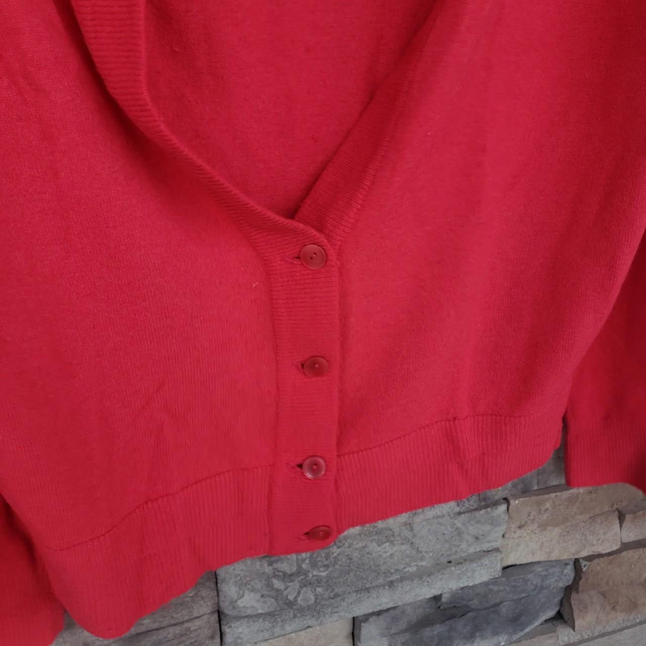 Sears Men's Red Cardigan | Depop