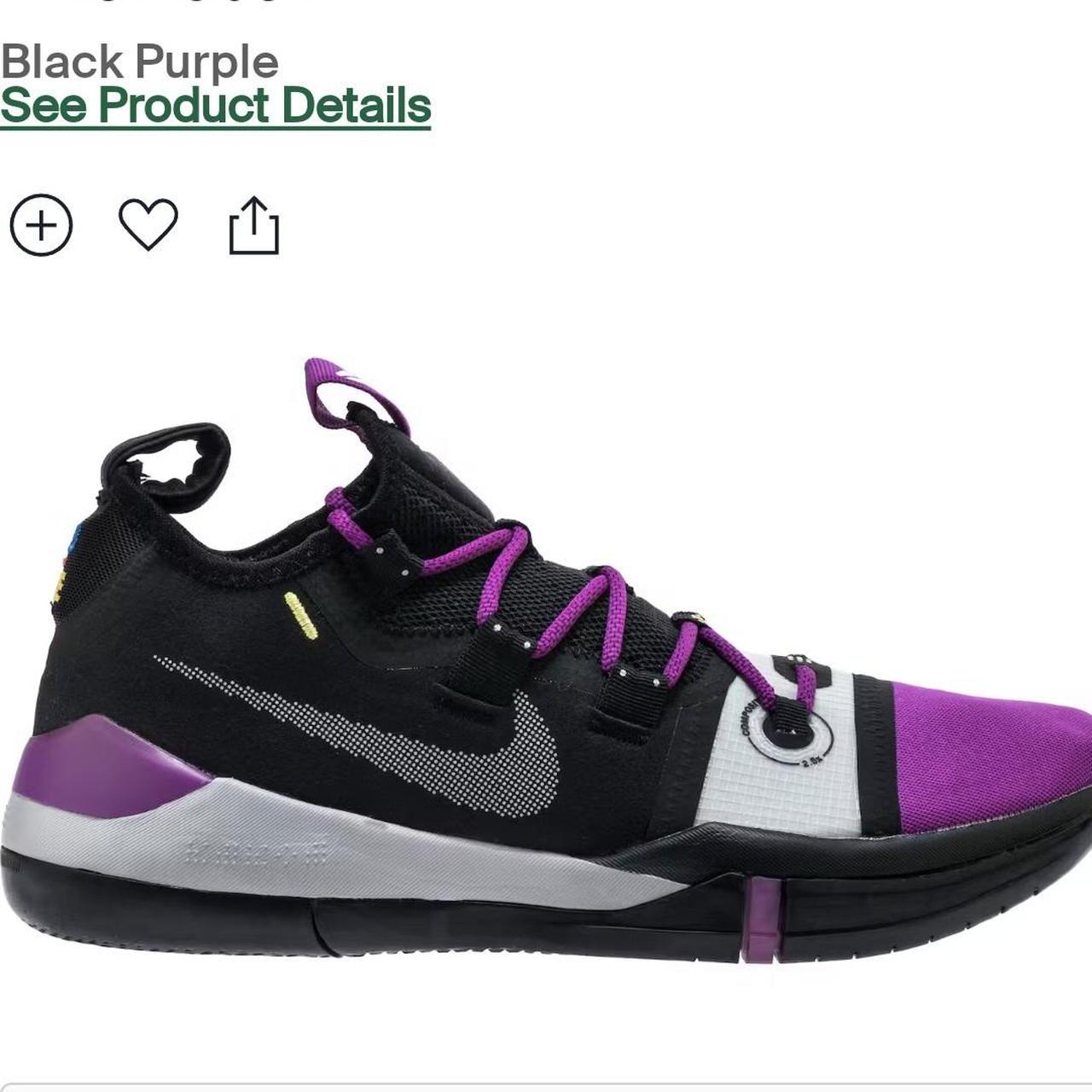 Kobe ad black and 2024 purple