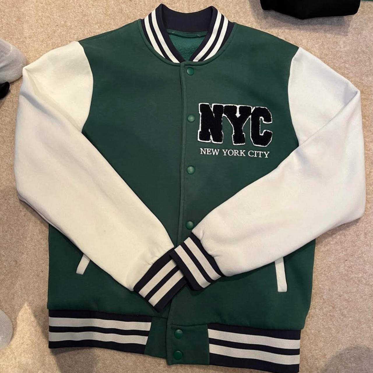 Primark Varsity Bomber Jacked S Used but Good... Depop