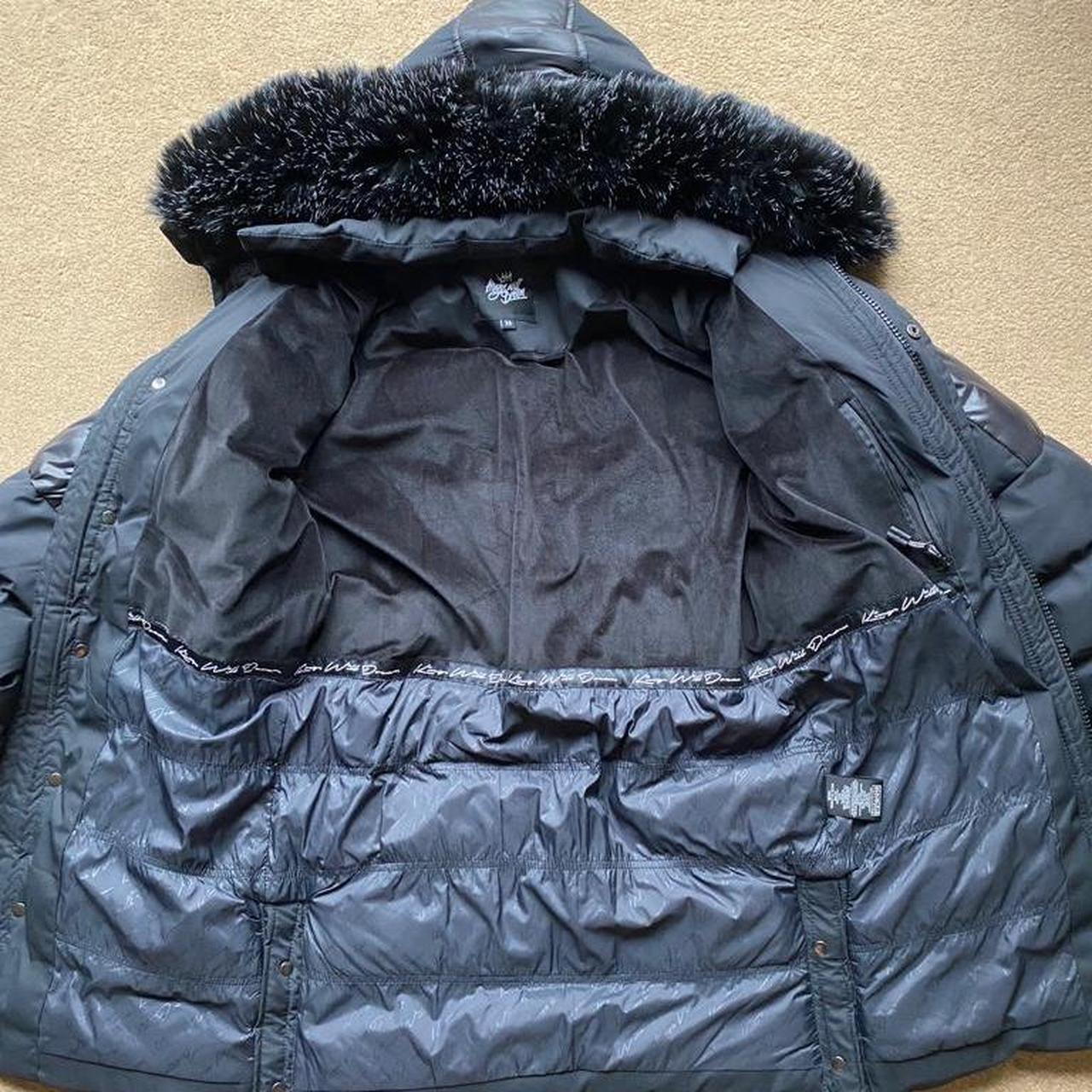 Kings will dream long puffer jacket / coat Size :... - Depop