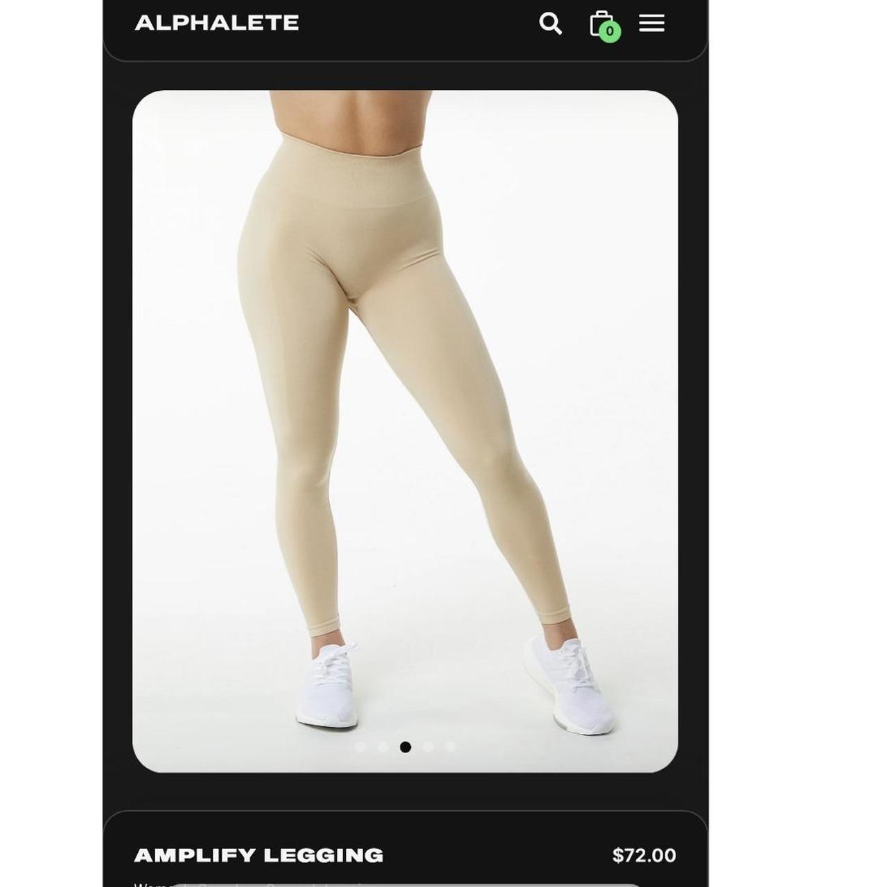 Alphalete, Shorts, Alphalete Amplify Shorts Hazelnut