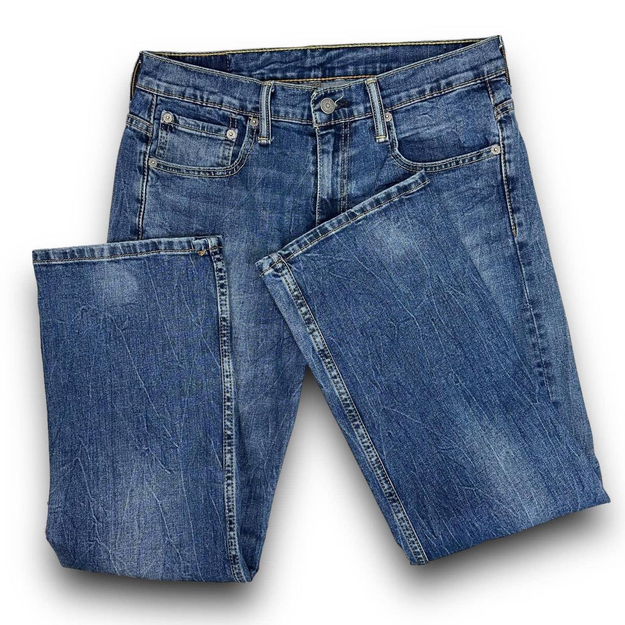 Louis Vuitton Jeans Indigo Blue Denim Jeans Size 30 - Depop