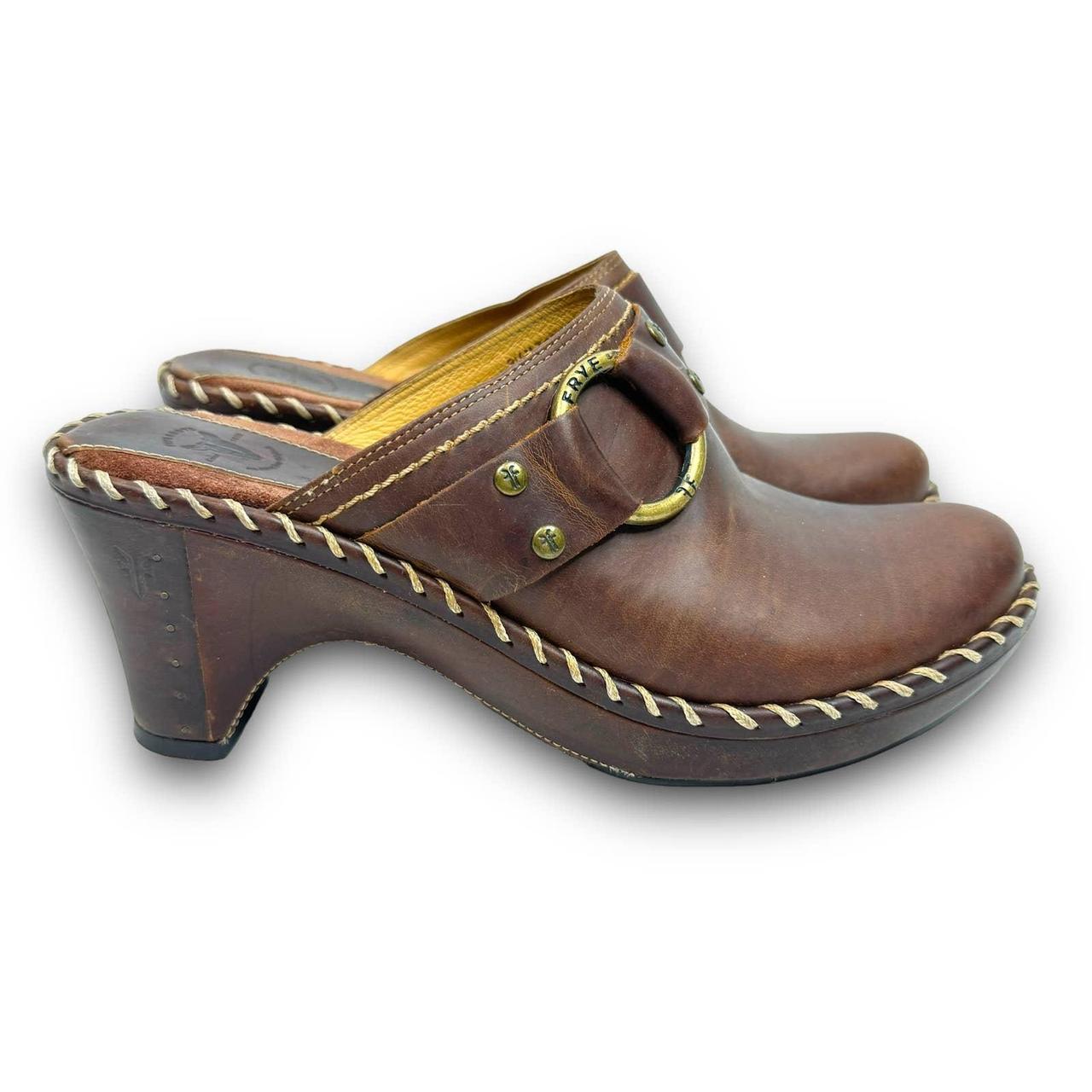 Frye clogs and sales mules