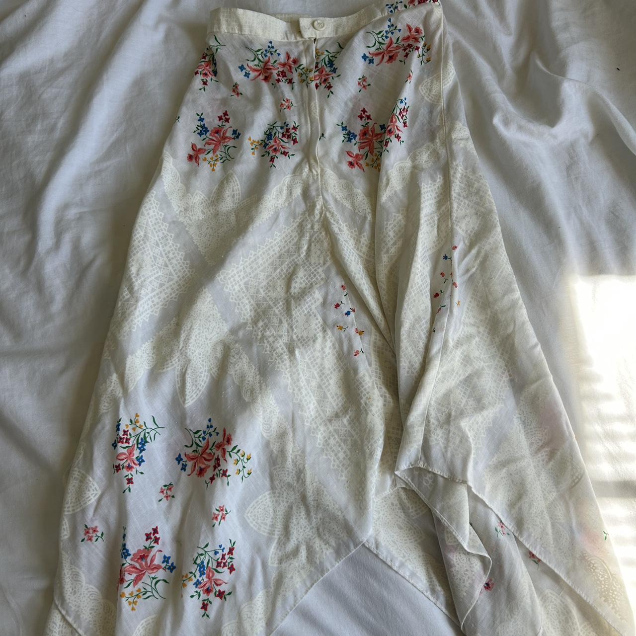 American Vintage Women's Skirt - White/Cream - XX… - image 2