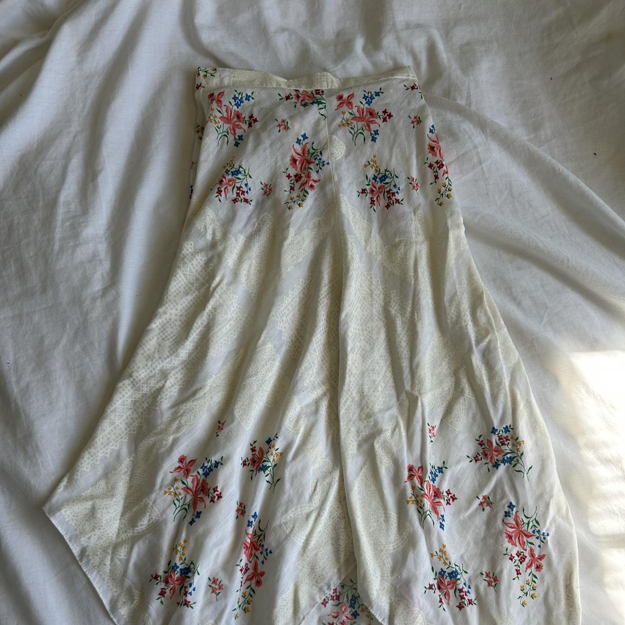American Vintage Women's Skirt - White/Cream - XX… - image 1