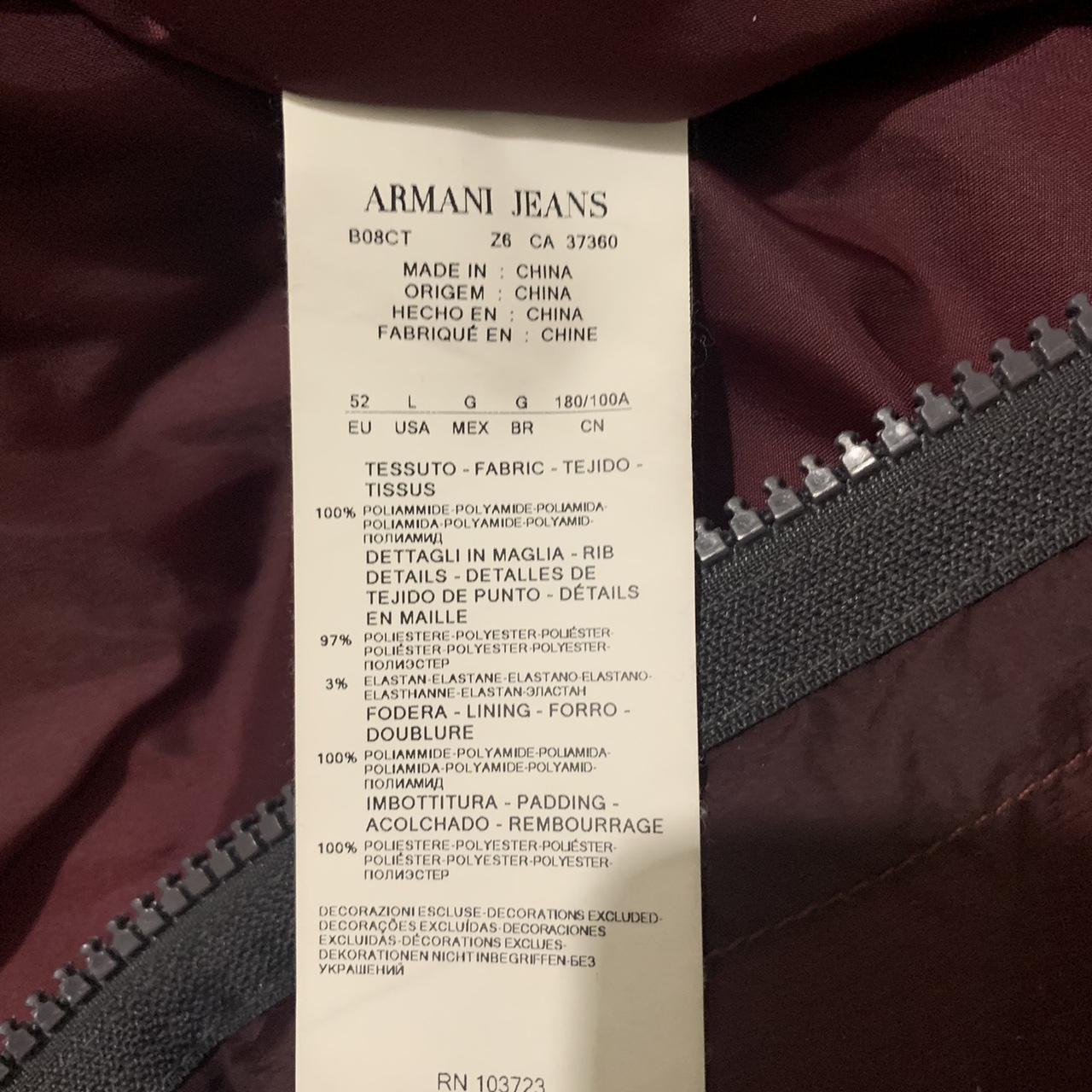 Armani Jeans jacket Size L Depop