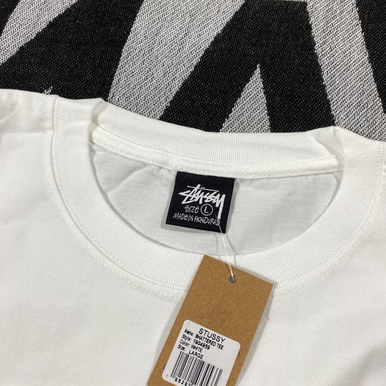 Stussy Shattered Tee - White Interested? Read The | Depop