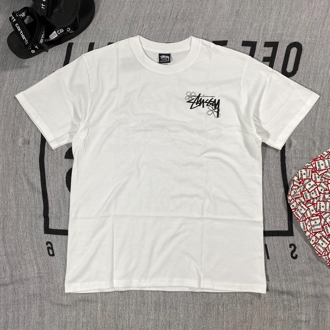 【Stussy】 Summer LB T-Shirt White T-shirts Stüssy Summer Lb Short Sleeve Tee UNISEX White