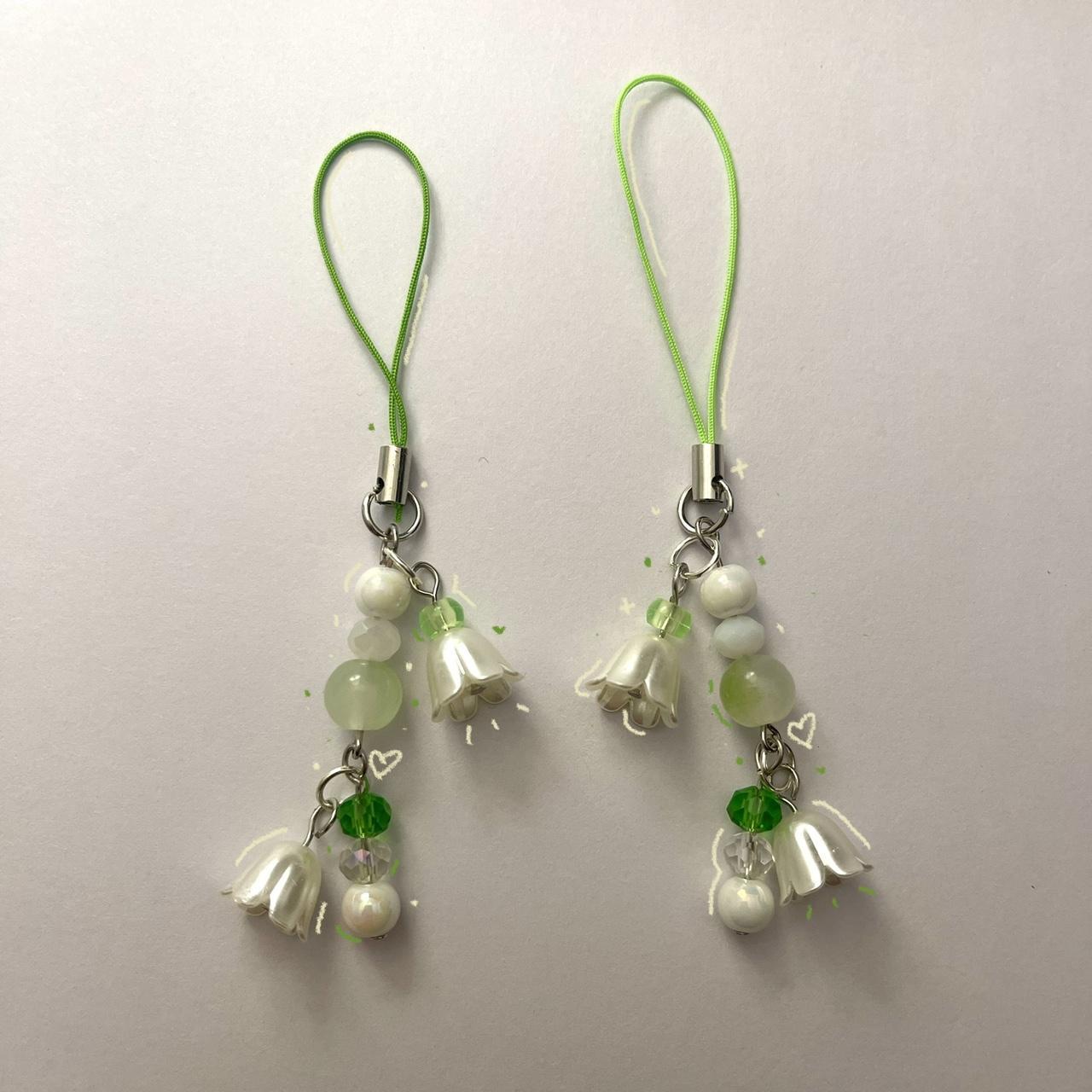 lily of the valley phone charm! - Depop