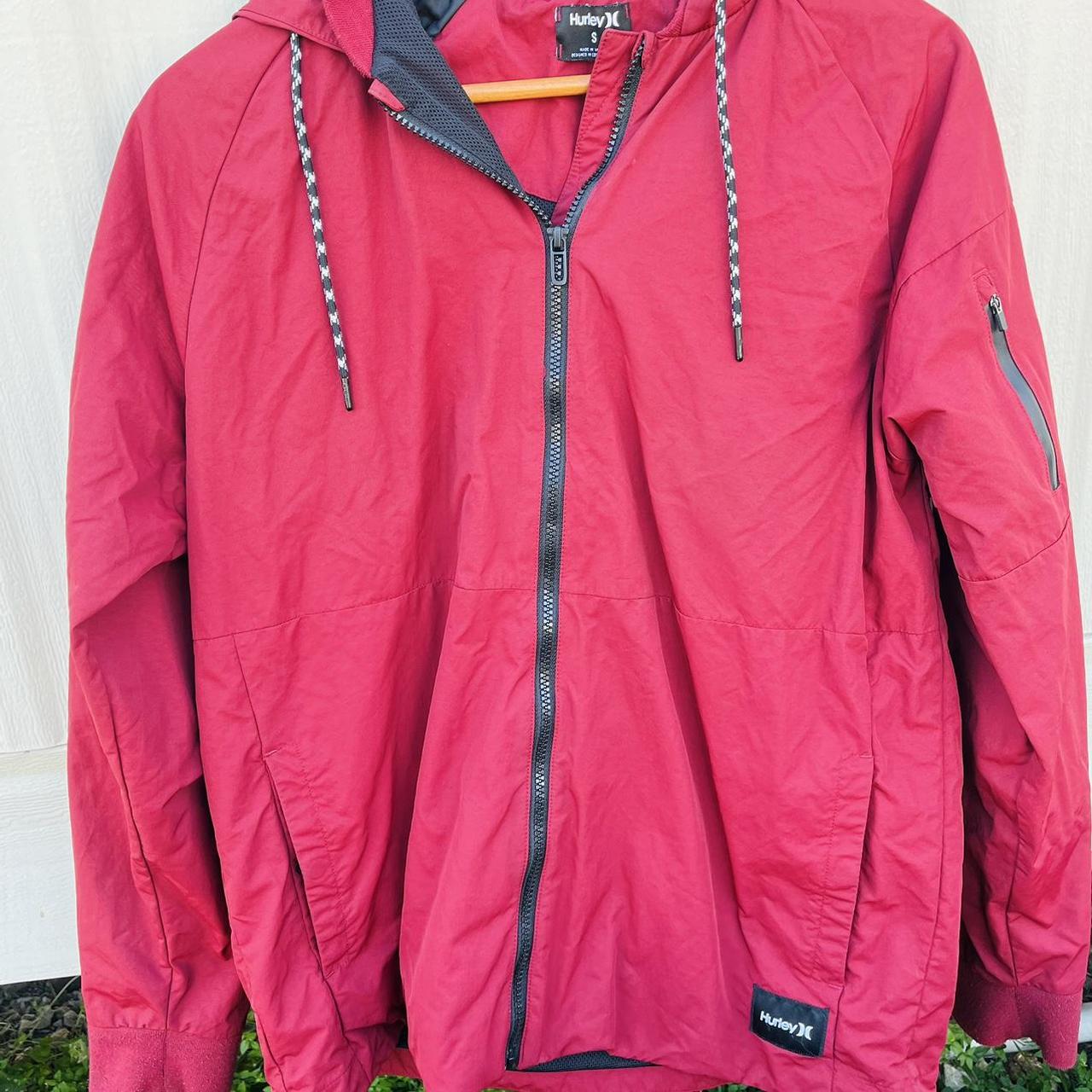 Hurley windbreaker hotsell