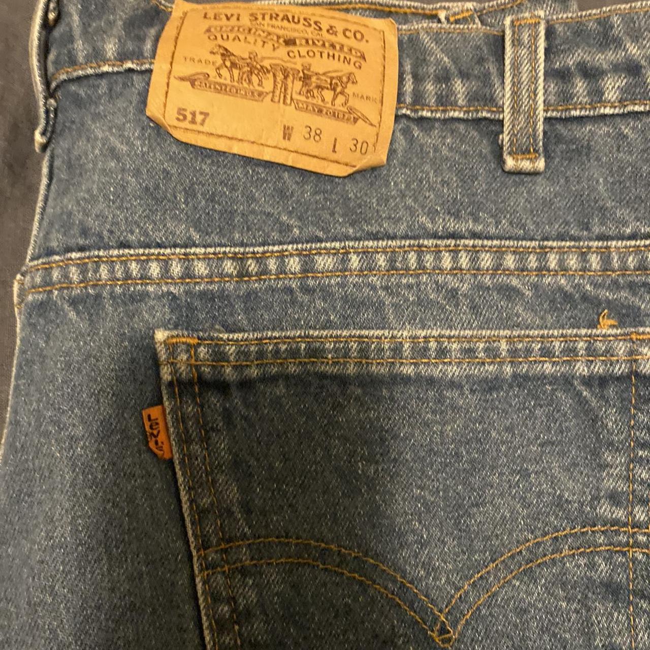 517 orange tab Levi’s 38-30 fits like a... - Depop