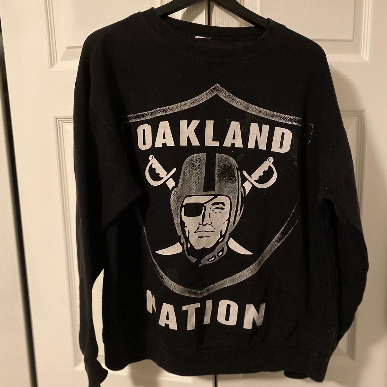 1990s Oakland Raiders crewneck #1990s #football... - Depop