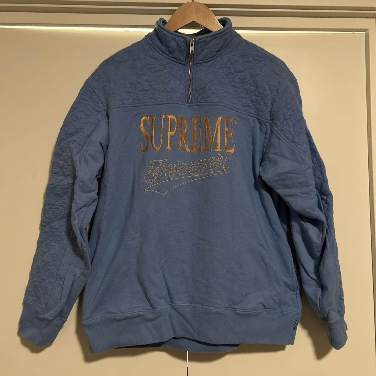 Supreme forever shop half zip sweatshirt