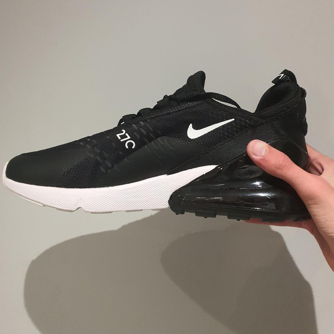 Nike air 270 Black and white - Depop