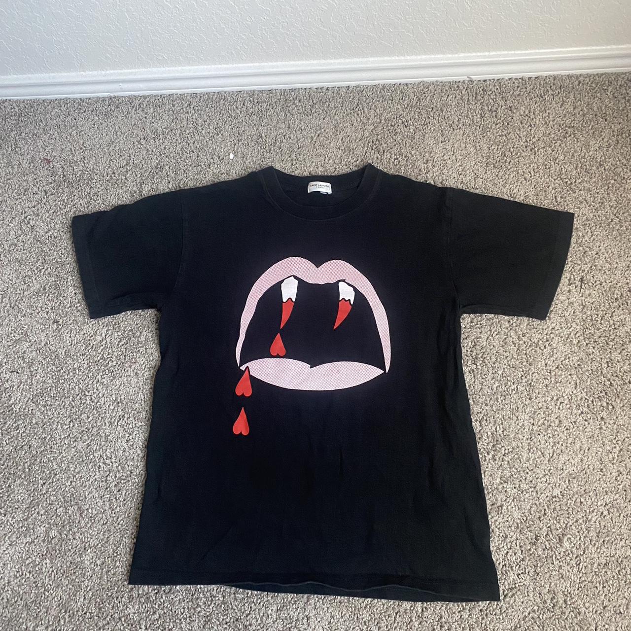 Saint laurent vampire shirt sale