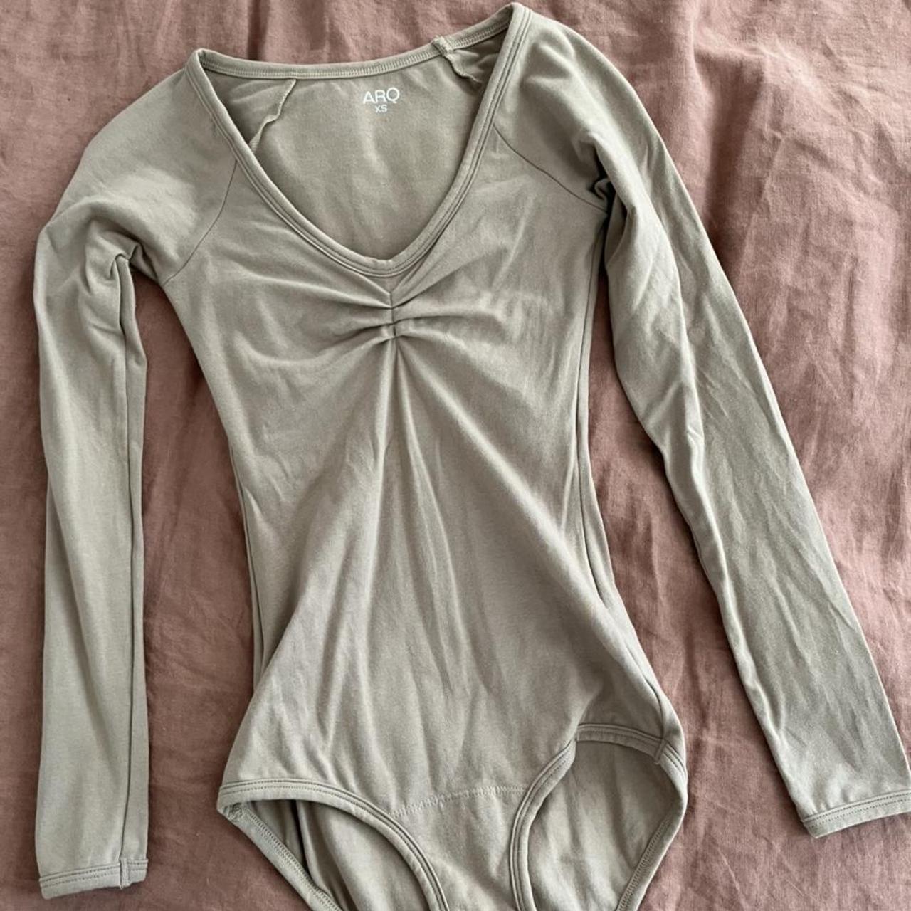 Paloma Lace Up Bodysuit - Taupe