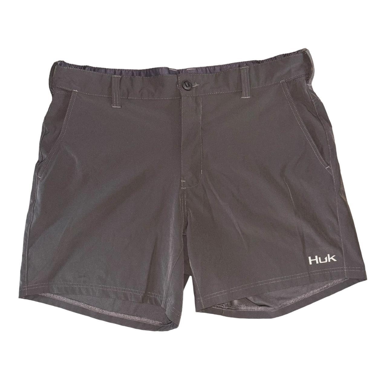 フック メンズ ショートパンツ HUK Men's Lowcountry 6” Shorts - Iron Stretch Fishing Shorts With Plier Pockets HUK Men's Lowcountry 6