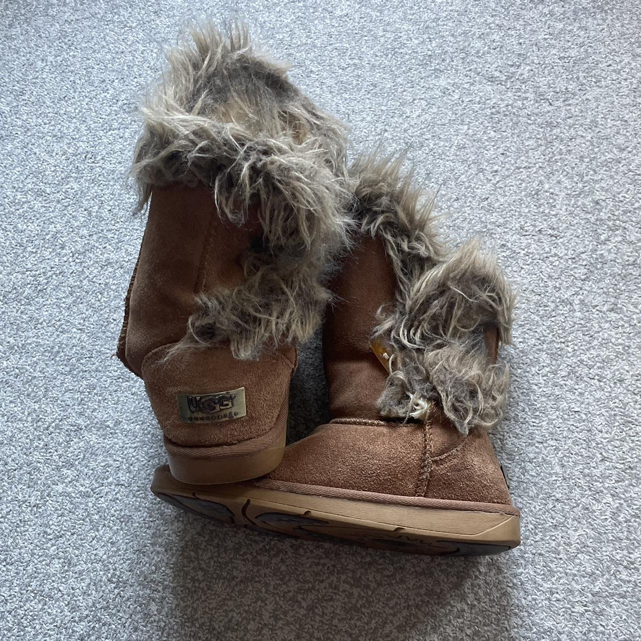 Fold down hotsell fur uggs