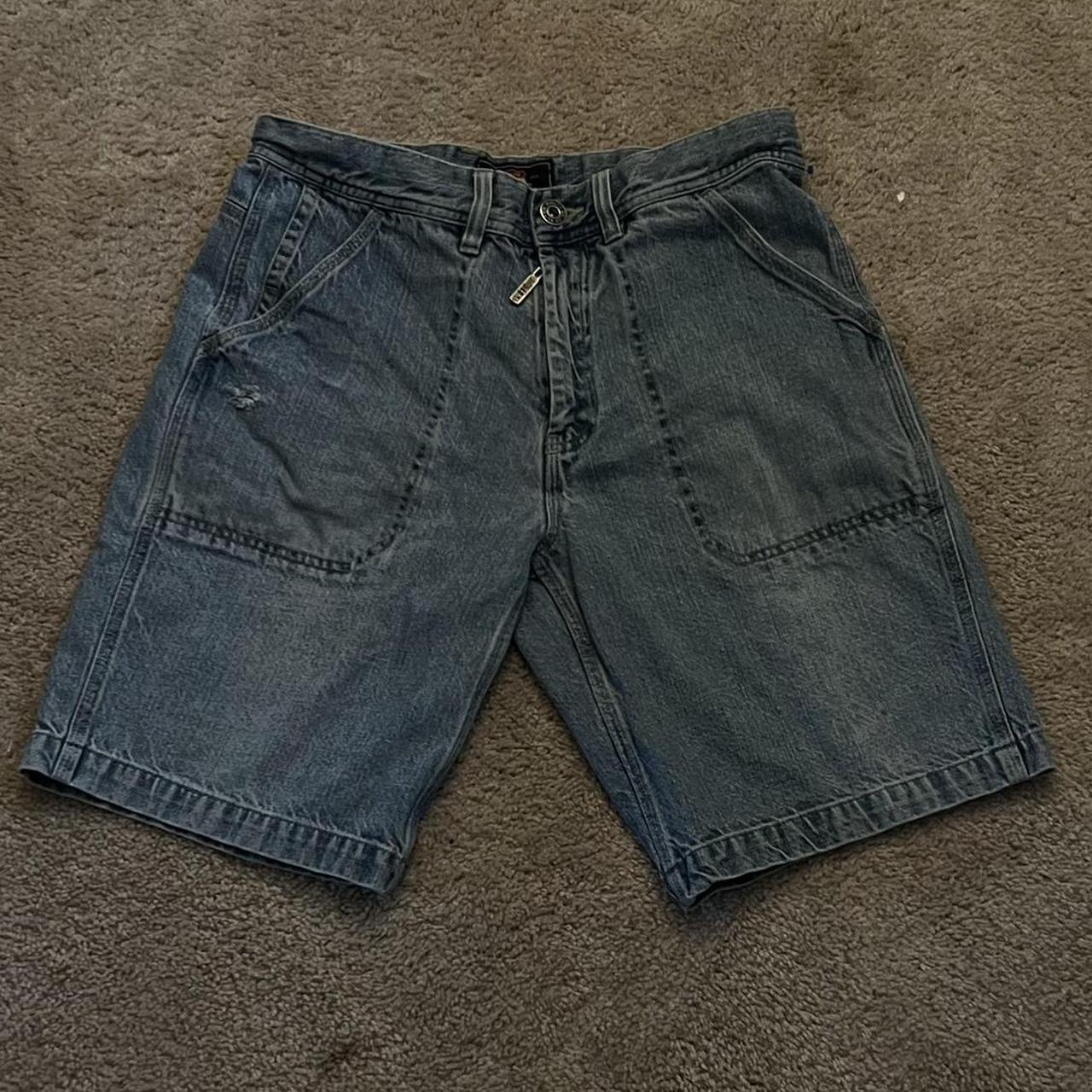 vintage like route66 jorts! very cute and nice jean... - Depop