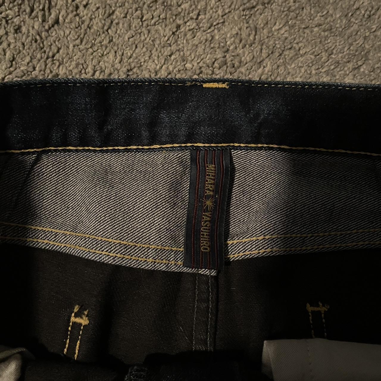 Maison Mihara Yasuhiro Men's Black and Blue Jeans (3)