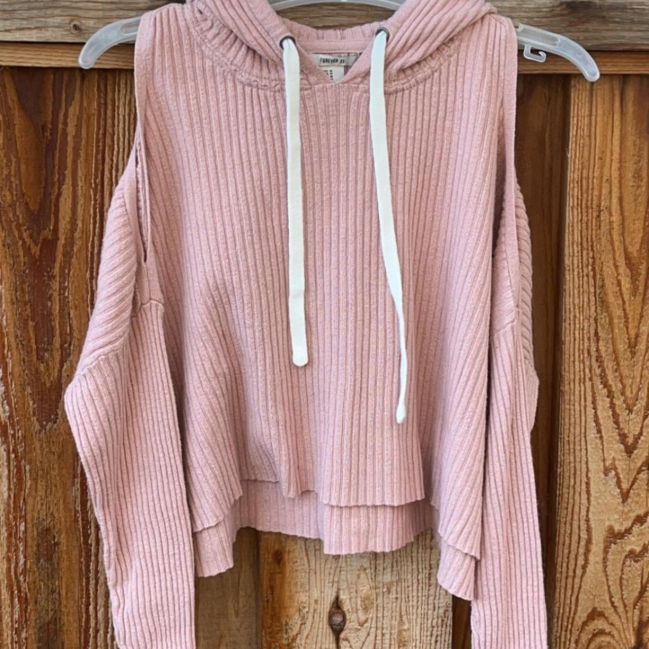 Hollister cut off deals crop hoodie