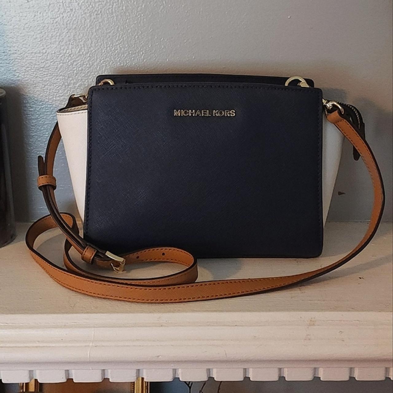 Michael Kors, Bags, Michael Kors Selma Navy Blue