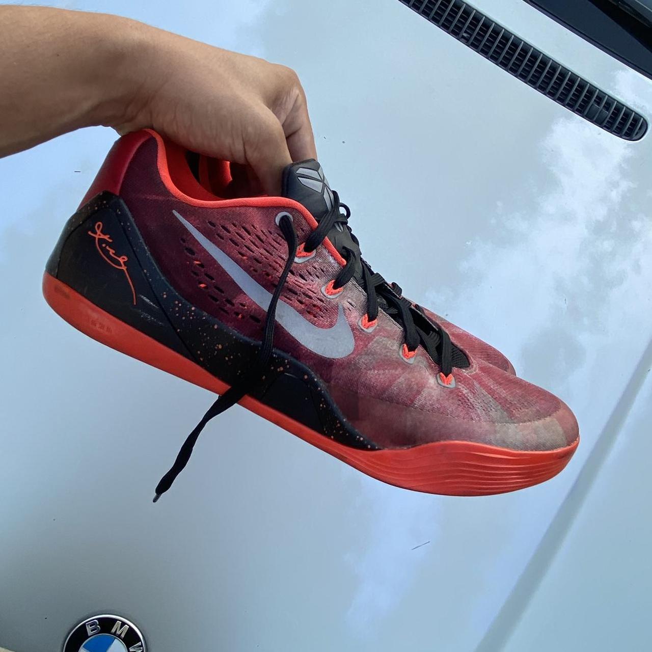 kobe 9 red white and blue