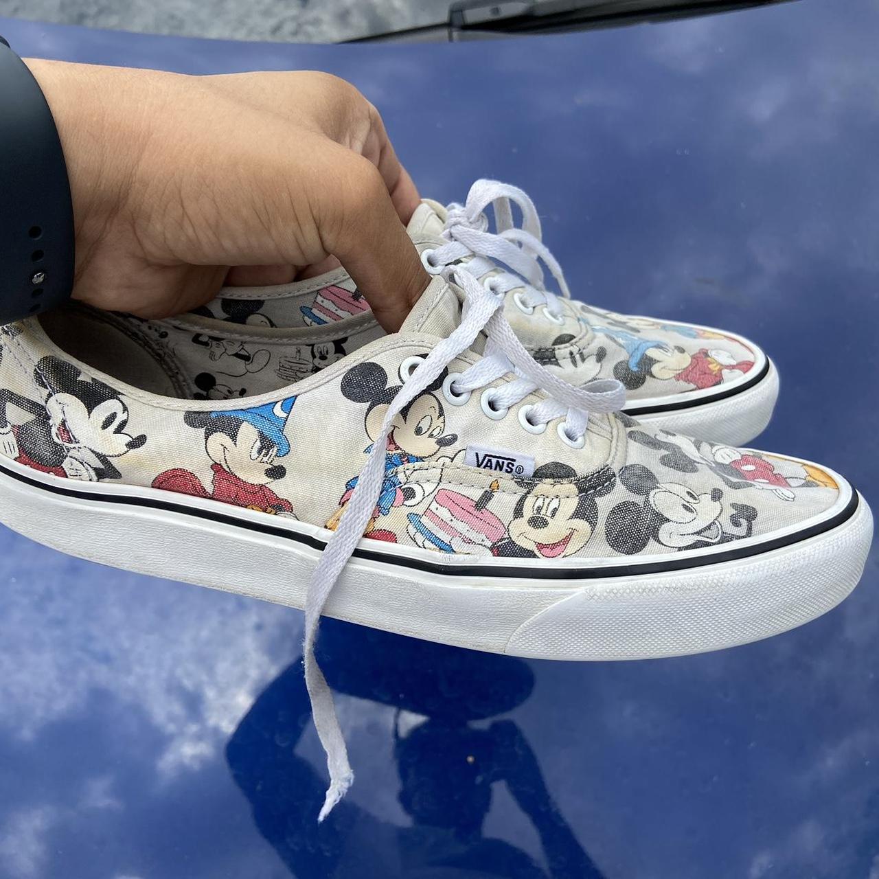 Authentic hotsell Mickey Mouse 90th Birthday Vans