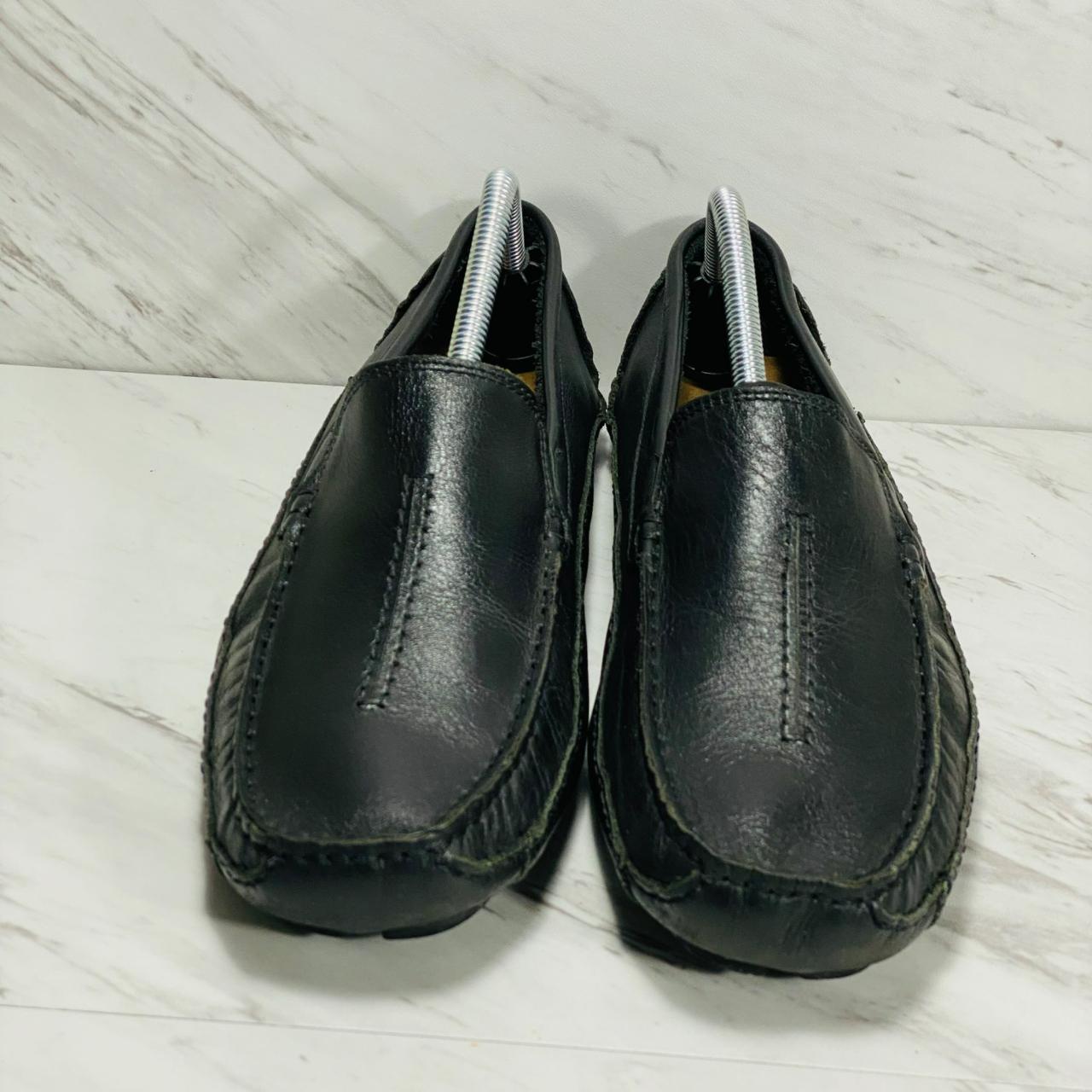 Clarks Men's Black Loafers Depop