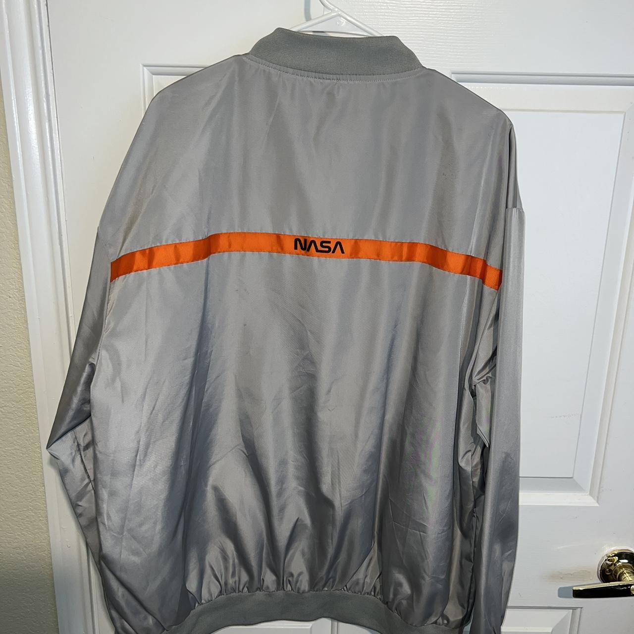 Orange sale nasa windbreaker