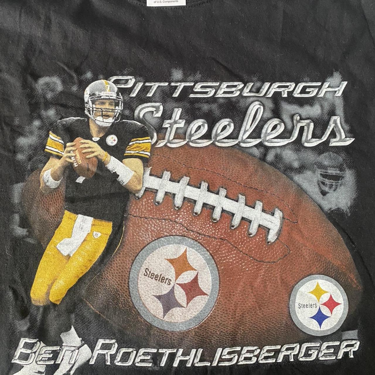 ben roethlisberger jersey Pittsburgh steelers - Depop