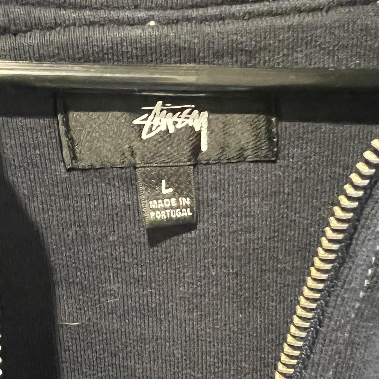 Stussy Heavy Weight Zip Up Hoodie Pre Owned / Very... - Depop