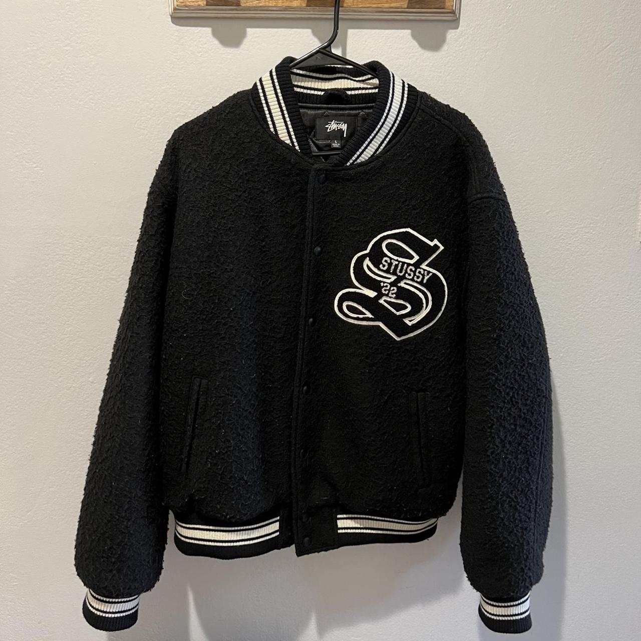 Stussy Casentino Wool Varsity Jacket , Size L, Pre...