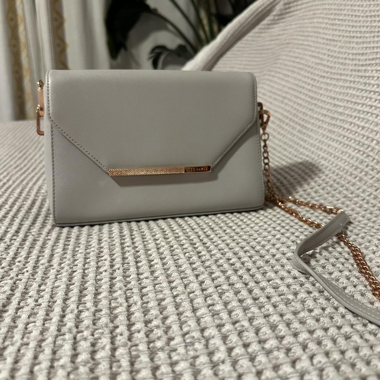 Grey and rose gold ted baker bag sale