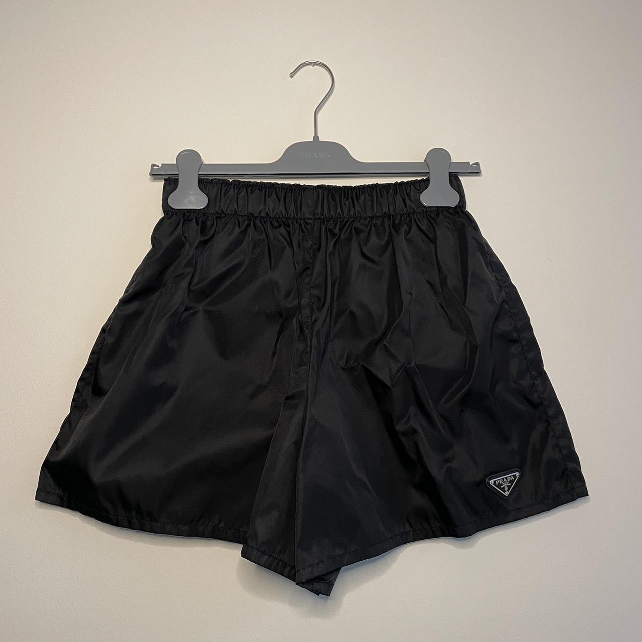 Prada Women's Black Shorts | Depop