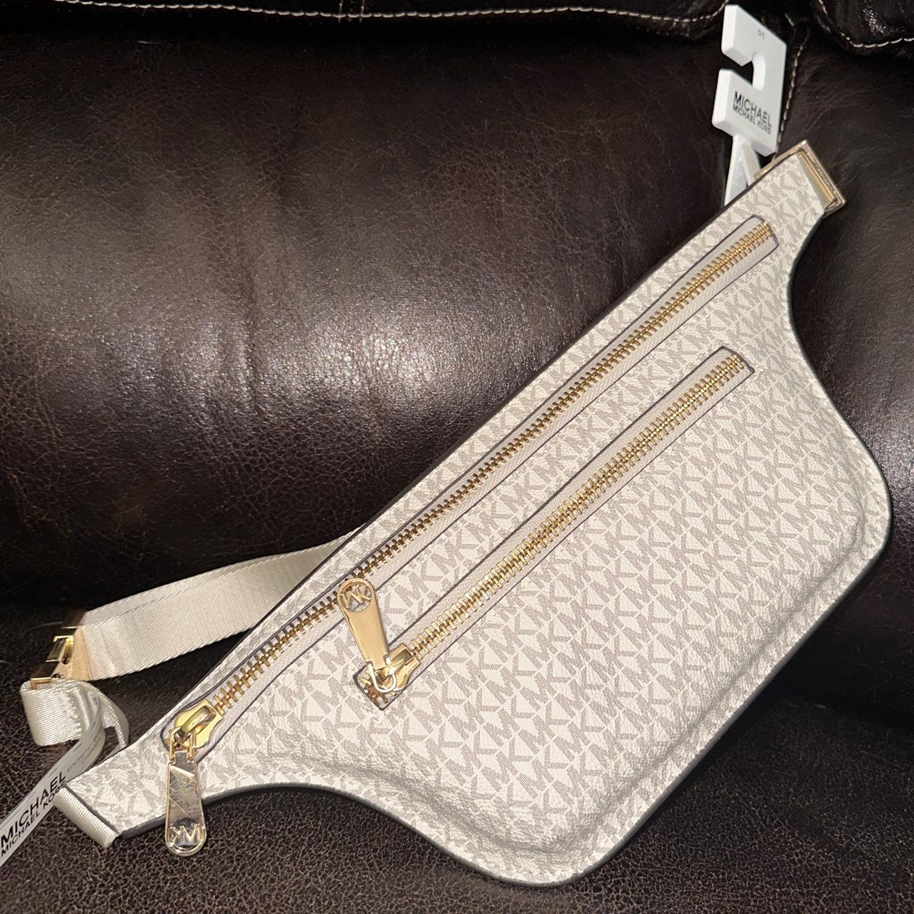 White mk hotsell fanny pack