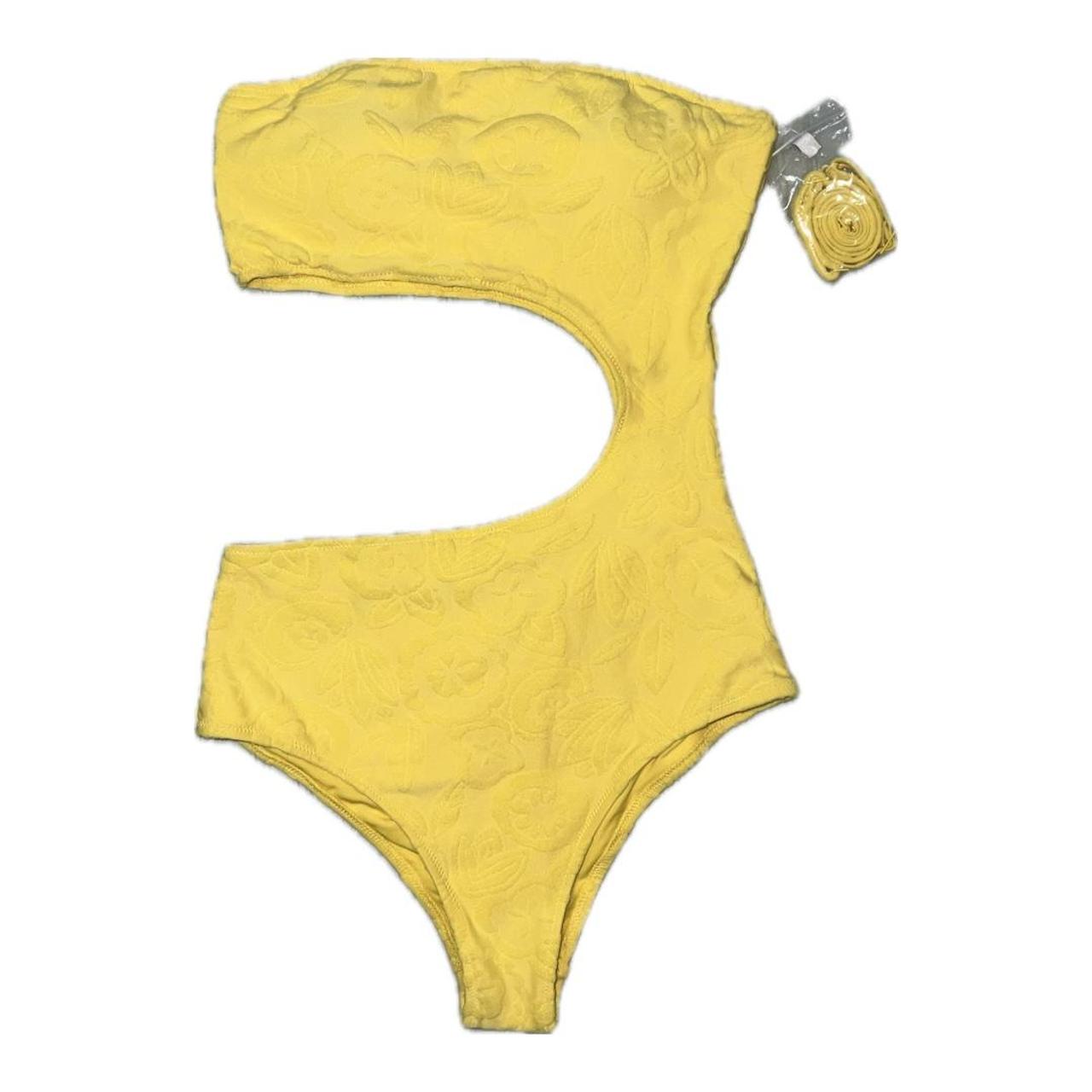 Aerie shops yellow one piece