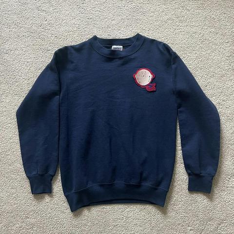 20471129 Hyoma 'sex' patch sweater OG United - Depop